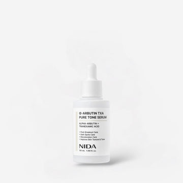 NIDA Alpha-Arbutin TXA Pure Tone Serum 50ml نيدا ألفا أربوتين TXA مصل نقي اللون