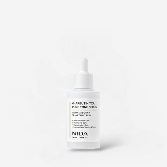 NIDA Alpha-Arbutin TXA Pure Tone Serum 50ml نيدا ألفا أربوتين TXA مصل نقي اللون