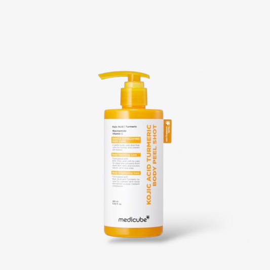 Medicube Kojic Acid Turmeric Body Peel Shot 280ml مقشر الجسم بالكركم وحمض الكوجيك من ميديكوب