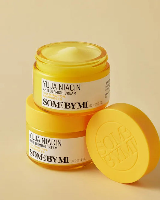 Somebymi Yuja Niacin Anti-Blemish Cream 60g. سومبيمي يوجا نياسين كريم مضاد للعيوب