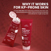 Luxe Organix DermaPRO 2in1 KP Bumps Smooth Mask + Scrub Exfoliant 200ml قناع لوكس أورجانيكس ديرما برو 2 في 1 لتنعيم نتوءات الشعر الكيراتيني + مقشر