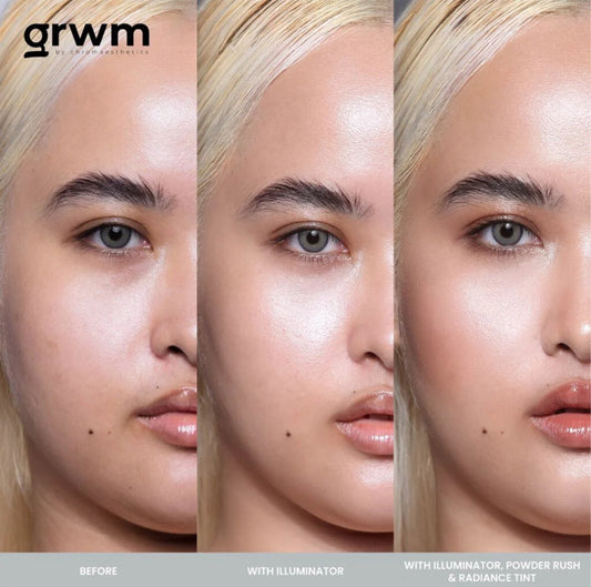 GRWM Cosmetics On The Glow Skin Booster (2 Shades). عروم كوزمتكس أون ذا جلو معزز البشرة (لونين)