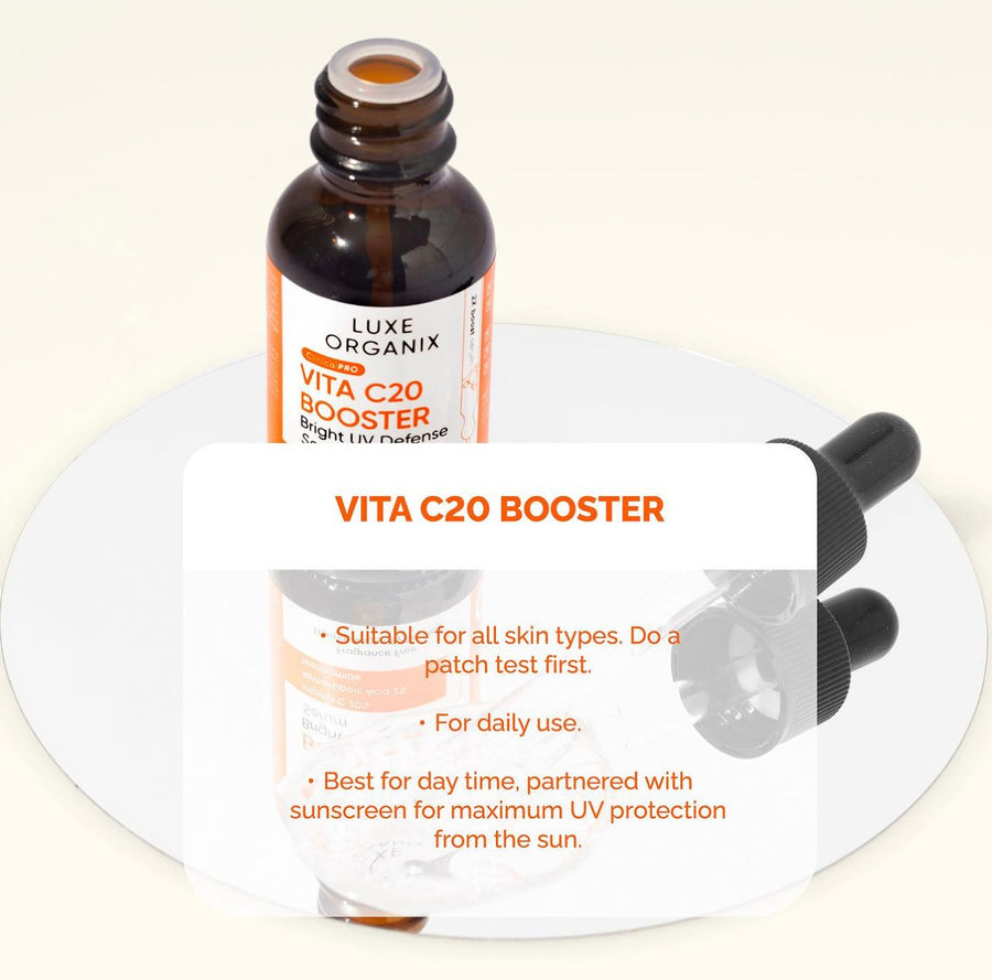 Luxe Organix Clinical Pro Vita C20 Booster Serum 30ml