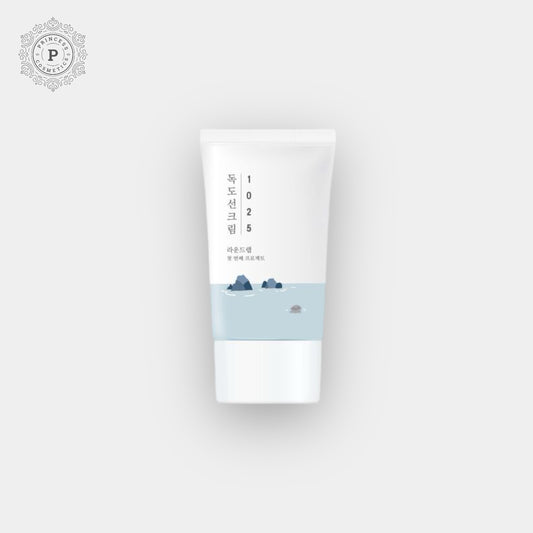 Round Lab 1025 Dokdo Sunscreen SPF 50+ PA++++ 50ml. راوند لاب 1025 دوكدو واقي الشمس