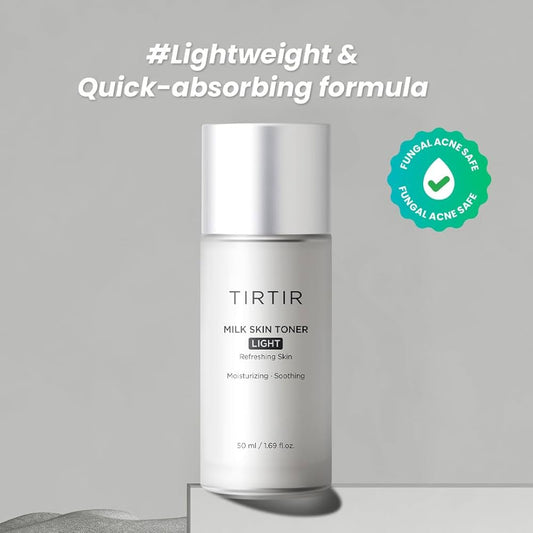 Tirtir Milk Skin Toner Light 20ml - TRAVEL SIZE. تيرتير تونر حليب للبشرة خفيف - حجم السفر