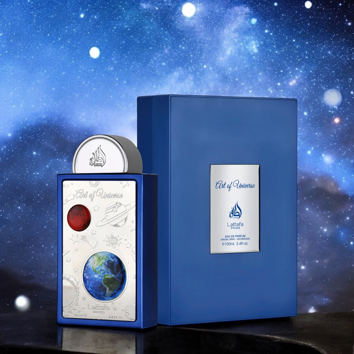 Lattafa Art of Universe 100ml لطافة فن الكون – Princess Cosmetics Qatar