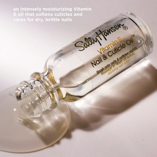 Sally Hansen Vitamin E Nail & Cuticle Oil زيت سالي هانسن بفيتامين E للأظافر والجلد المحيط بها