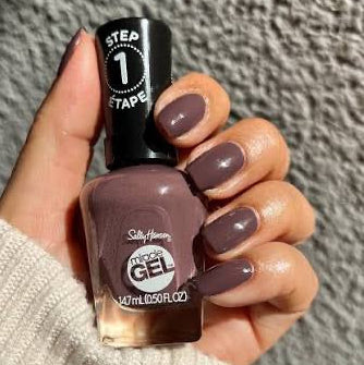 Sally Hansen Miracle Gel New To The Taupe سالي هانسن ميراكل جل – نيو تو ذا توب