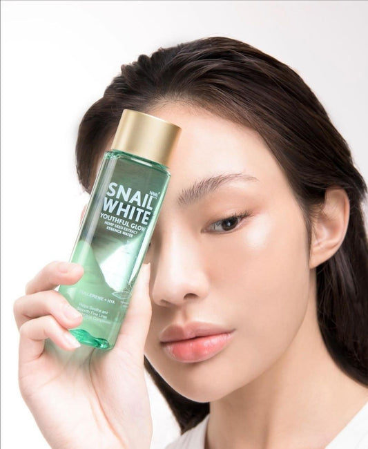 Namu Life Snail White Youthful Glow Essence Water 150ml. ماء نامو لايف سنيل وايت يوثفول جلو إسنس 150 مل