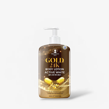 Precious Skin Gold 24K Body Lotion 500ml لوشن الجسم بريشوس سكين جولد عيار 24 قيراط