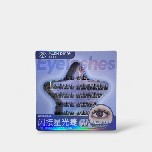 Mlen Diary Starlight False Eyelashes رموش صناعية ستارلايت من مِلين دياري
