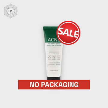 (NO PACKAGING) Somebymi AHA BHA PHA 30 Days Miracle Acne Clear Foam 100ml. (بدون تغليف) سومبيمي AHA BHA PHA 30 يوما معجزة حب الشباب رغوة واضحة