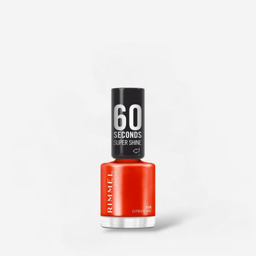 Rimmel 60 Seconds Super Shine Nail Polish - 106 Citrus Me طلاء أظافر ريميل 60 سيكوندز سوبر شاين - 106 سيتروس مي
