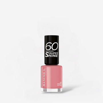 Rimmel 60 Seconds Nude Nail Polish - 235 Preppy In Pink ريميل طلاء أظافر نود 60 ثانية - 235 بريبي إن بينك