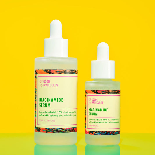 Good Molecules Niacinamide Serum - 2 size. قُذْ مٱلِقُسْ مصل النياسيناميد - حجمين.