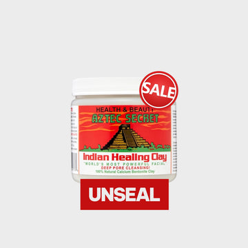 (UNSEAL) Aztec Secret Indian Healing Clay 1lb الطين الهندي العلاجي السري من أزتك