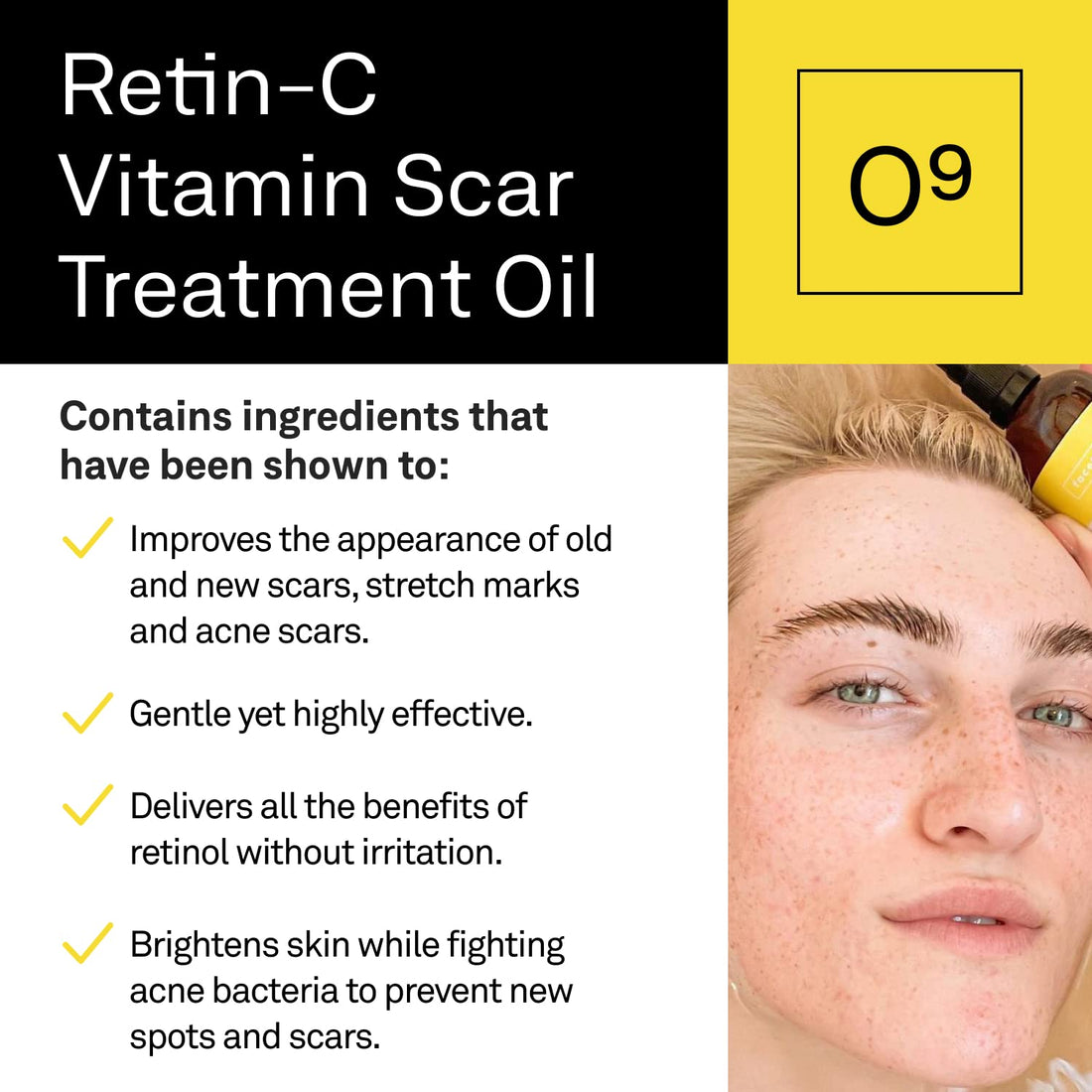 Facetheory Retin-C Vitamin Scar Treatment Oil O9 100ml