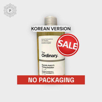 (NO PACKAGING) The Ordinary Glycolic Acid 7% Toning Solution 240ml - KOREAN VERSION