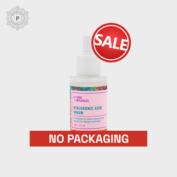 (NO PACKAGING) Good Molecules Hyaluronic Acid Serum. (بدون تغليف) جزيئات جيدة مصل حمض الهيالورونيك