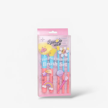 Lemon Me Fun Play Makeup Brush Set مجموعة فرش مكياج ليمون مي فن بلاي