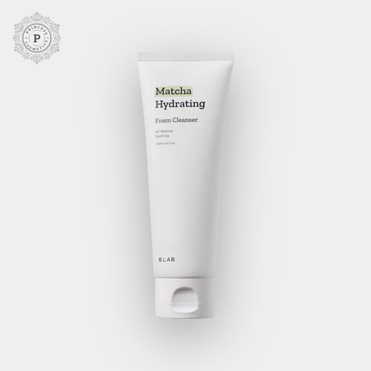 B_Lab Matcha Hydrating Foam Cleanser 120ml. ب لاب منظف رغوي مرطب بالشاي الأخضر 120 مل