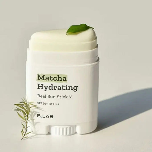 B_Lab Matcha Hydrating Real Sun Stick 21g. ب لاب عصا مرطبة من ريل صن بنكهة الماتشا 21 جرام