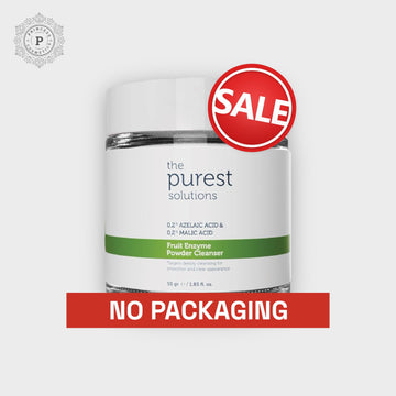 (NO PACKAGING) The Purest Solutions Fruit Enzyme Powder Cleanser 55g. تا بيرست سولوسن منظف مسحوق إنزيم الفاكهة 55 جرام. (لا يوجد تغليف)