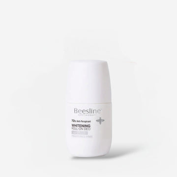 Beesline Natural Whitening Roll-On Deodorant Super Dry Fragrance Free 50ml بيزلين مزيل عرق طبيعي مفتح للبشرة (رول أون) - فائق الجفاف - خالٍ من العطور