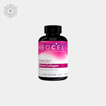 Neocell Marine Collagen with Hyaluronic Acid (120 Capsules) نيوسيل مارين كولاجين مع حمض الهيالورونيك