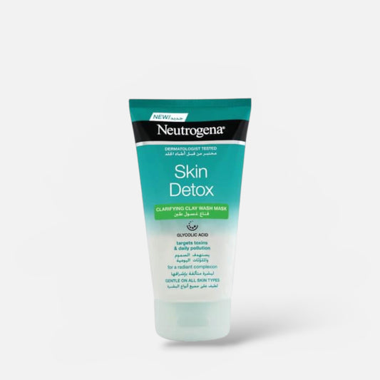 Neutrogena Skin Detox Clarifying Clay Mask 150ml قناع الطين المنقي للبشرة من نيتروجينا