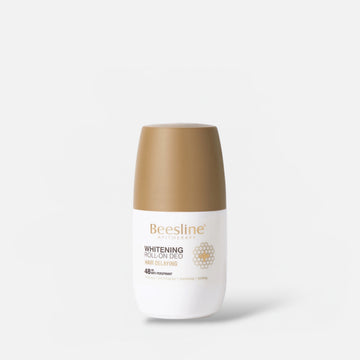 Beesline Natural Whitening Roll-On Deodorant Hair Delaying 50ml مزيل عرق بيسلاين الطبيعي للتبييض، رول أون، لتأخير نمو الشعر