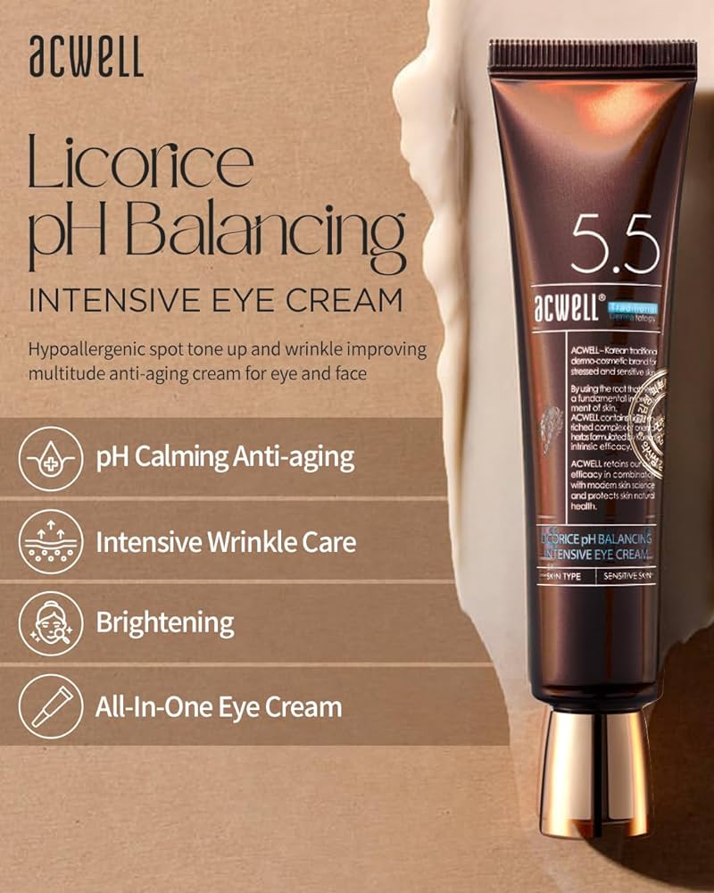 (EXPIRY: 09/2024) Acwell Licorice pH Balancing Intensive Eye Cream 30ml