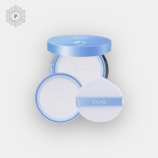 Clio Airglass Sun Cushion Set (25g + Refill) مجموعة وسائد الشمس كليو إير جلاس (25 جرام + إعادة التعبئة)