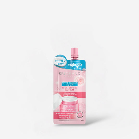 Srichand Phyto Camellia PDRN Bright Glowing Gel Cream 10ml كريم جل سريشاند فيتو كاميليا بي دي آر إن لتفتيح البشرة