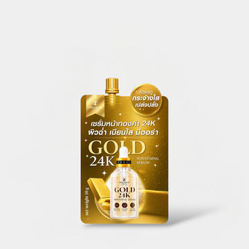 (MINI) Precious Skin Gold 24K Whitening Serum SACHET 10g سيروم تفتيح البشرة بالذهب عيار 24 قيراطًا من بريشوس سكين