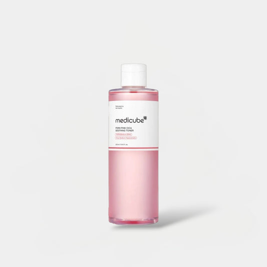 Medicube PDRN Pink Cica Soothing Toner 250ml ميديكوب PDRN الوردي سيكا تونر مهدئ