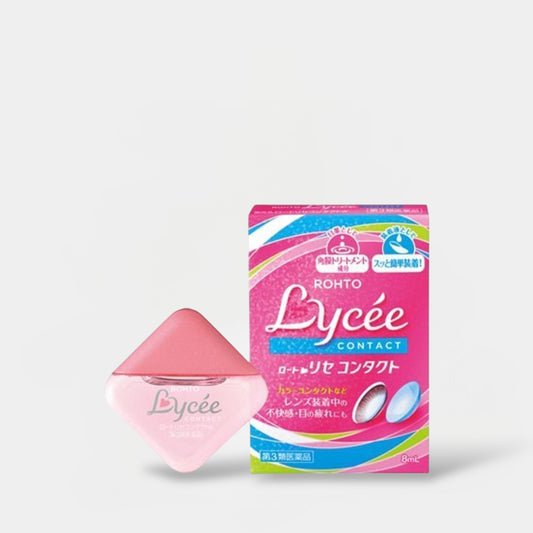 Rohto Lycee Contact Eye Drops 8ml قطرات العين التلامسية من روهتو ليسيه