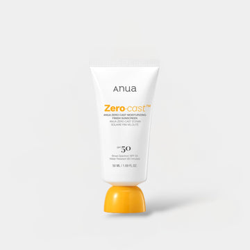Anua Zero-Cast Moisturizing Finish Sunscreen 50ml واقي الشمس أنوا زيرو كاست المرطب
