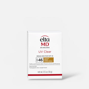 (MINI) EltaMD UV Clear TINTED Sunscreen 14g واقي الشمس الملون الشفاف من إلتا إم دي يو في كلير