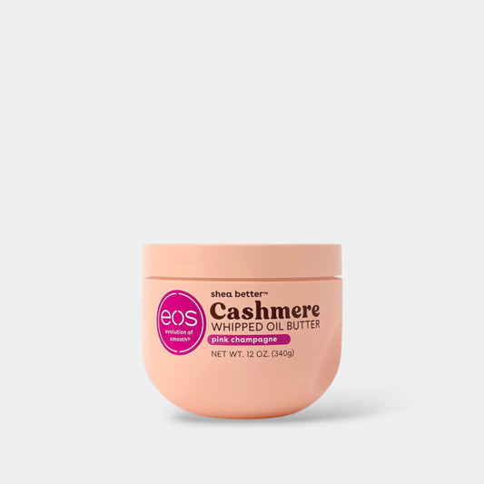 eos shea better Cashmere Whipped Oil Butter - Pink Champagne 283g زبدة زيت الكشمير المخفوقة من إيوس شيا بيتر - لون الشمبانيا الوردي