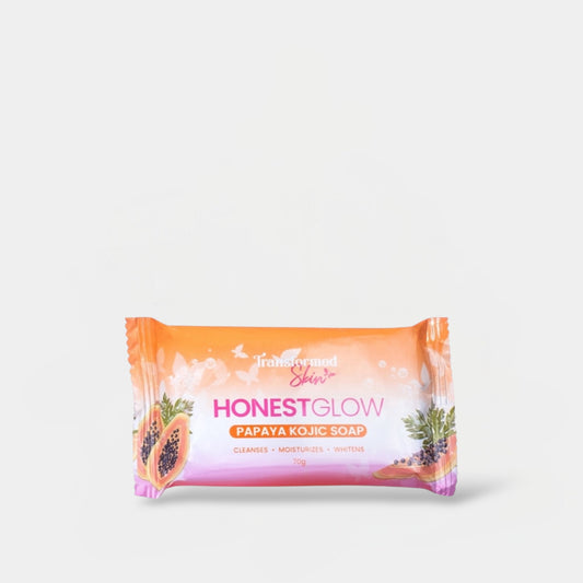 Honest Glow Papaya Kojic Soap 100g صادق توهج البابايا كوجيك الصابون