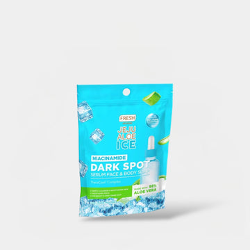 Fresh Skinlab Jeju Aloe Ice Niacinamide Dark Spot Serum Face & Body Soap 100g فريش سكينلاب جيجو ألو آيس نياسيناميد مصل البقع الداكنة صابون الوجه والجسم