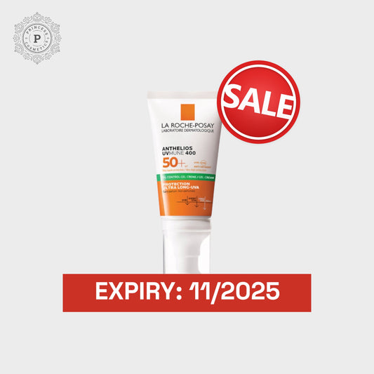 La Roche Posay Anthelios UMune 400 Oil Control Gel Cream - EXPIRY: 11/2025 لاروش بوزيه أنثيليوس UMune 400 كريم جل للتحكم في الزيت