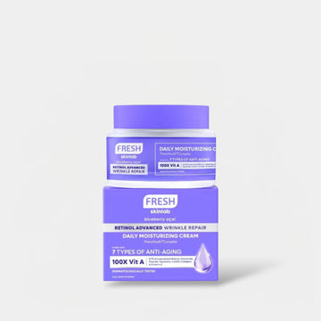 Fresh Skinlab Retinol Advanced Wrinkle Repair Daily Moisturizing Cream 50g كريم الترطيب اليومي لكريم الترطيب اليومي بالريتينول المتقدم لإصلاح التجاعيد من سكين لاب