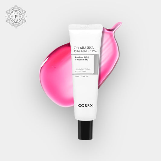 Cosrx The AHA BHA PHA LHA 35 Peel 30ml. كوسركس ذا أها بها فا لاها 35 مقشر 30 مل