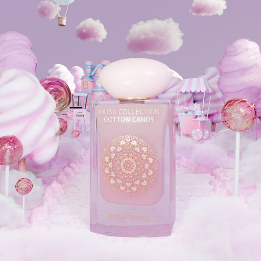 Gulf Orchid Musk Cotton Candy 60ml حلوى قطنية برائحة مسك الأوركيد الخليجي