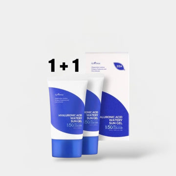 Isntree Hyaluronic Acid Watery Sun Gel (Pack of 2) 50ml x 2ea جل الشمس المائي بحمض الهيالورونيك من إيسنتري