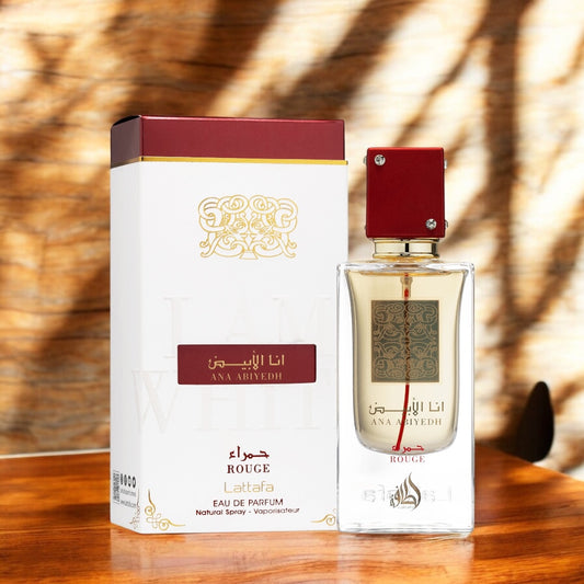 Lattafa Ana Abiyedh Rouge 60ml لطافة أنا أبيض أحمر