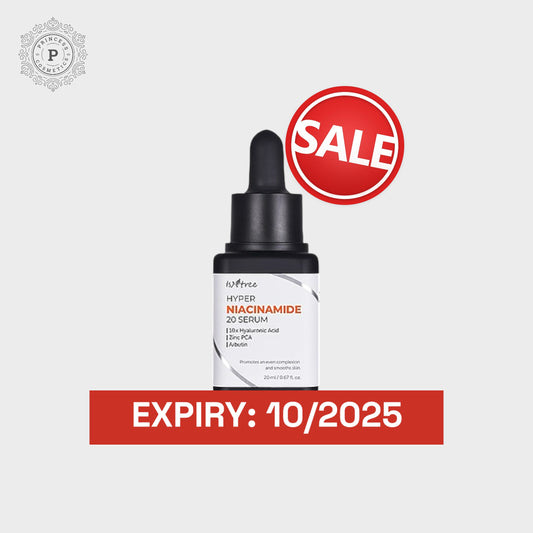 Isntree Hyper Niacinamide 20 Serum 20ml - EXPIRY: 10/2025 سيروم إيسنتري هايبر نياسيناميد 20 20 مل - انتهاء الصلاحية: 10/2025