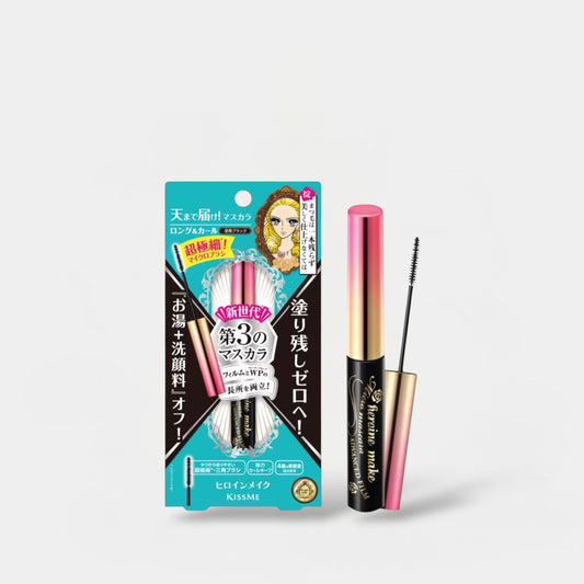 Kiss Me Heroine Make Micro Mascara Advanced Film - Black كيس مي هيروين ميك مايكرو ماسكارا فيلم متقدم - أسود